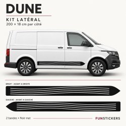 VW Transporter T6.1 SWB DUNE decals