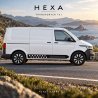 VW Transporter T6.1 SWB HEXA decals