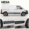 VW Transporter T6.1 SWB HEXA decals