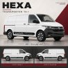 VW Transporter T6.1 SWB HEXA decals