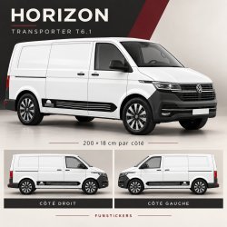 VW Transporter T6.1 SWB HORIZON decals