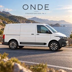Stickers VW Transporter T6.1 court ONDE