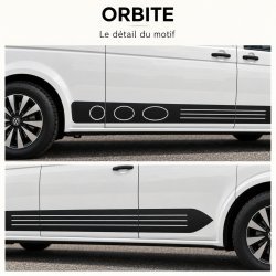 Stickers VW Transporter T6.1 court ORBITE