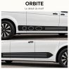 Stickers VW Transporter T6.1 court ORBITE