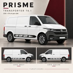VW Transporter T6.1 SWB PRISME decals