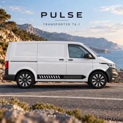 VW Transporter T6.1 SWB PULSE decals