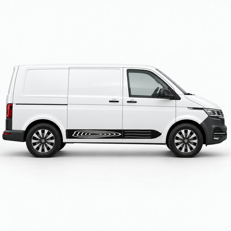 VW Transporter T6.1 SWB RELIEF decals