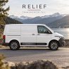 VW Transporter T6.1 SWB RELIEF decals
