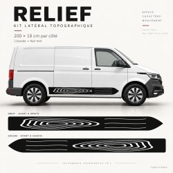 Stickers VW Transporter T6.1 court RELIEF