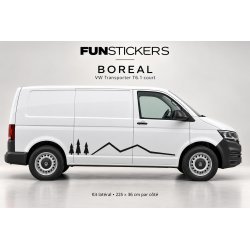 VW Transporter T6.1 SWB BORÉAL decals