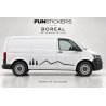 VW Transporter T6.1 SWB BORÉAL decals