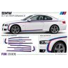 Kit Bandes Style M Performance BMW Autocollant | Fun Stickers