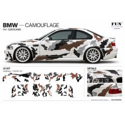 Kit Effet Camouflage BMW Autocollant Tuning | Fun Stickers