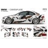 BMW Serie 1 3 5 6 7 Style M Performance sticker stickers