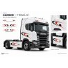 Kit Stickers Camion Tribal - Déco Poids Lourd | Fun-Stickers.fr