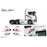 Kit Stickers Camion Tribal - Déco Poids Lourd | Fun-Stickers.fr
