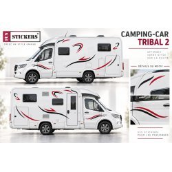 camping car mobile home caravan tibal Kit sticker sticker