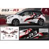 Kit R3 Racing Complet Citroën DS3 - Autocollant | Fun Stickers