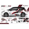 Kit R3 Racing Complet Citroën DS3 - Autocollant | Fun Stickers