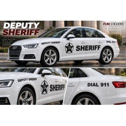 Kit Décoration Sheriff Police Commande Spéciale | Fun Stickers