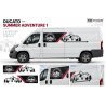Kit Adventure Montagne Fiat Ducato Camping-Car | Fun Stickers