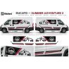 Kit Adventure Montagne Fiat Ducato Camping-Car Complet | Fun Stickers