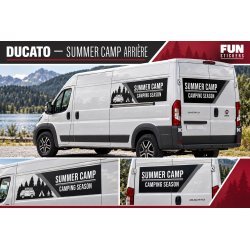 copy of Fiat ducato Camper adventure kit -  GRIS - Kit Complet - voiture Sticker Autocollant Graphic Decals