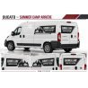 copy of Fiat ducato Camper adventure kit -  GRIS - Kit Complet - voiture Sticker Autocollant Graphic Decals