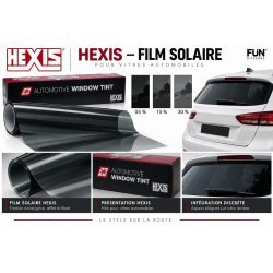 Film Solaire Auto Professionnel Hexis Thermoformable | Fun Stickers