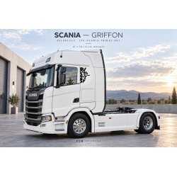 Stickers Scania griffon – paire 41 × 70 cm