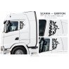 Scania griffin decals – 41 × 70 cm pair