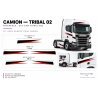 Truck Tribal 02 decal kit – cab and lower body