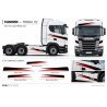 Kit stickers camion Tribal 02 – cabine et bas de caisse
