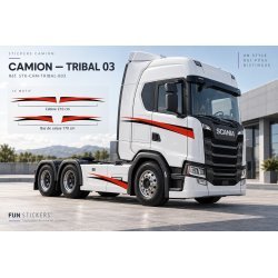 Truck Tribal 03 decal kit – 4 side graphics