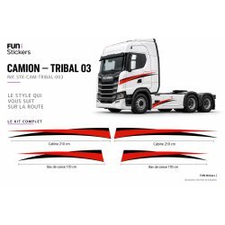 Truck Tribal 03 decal kit – 4 side graphics