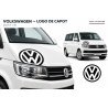 VW bonnet logo sticker – 50 cm diameter