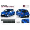 Renault Gordini G stripe kit – 6 decals