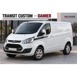copy of Ford Transit ST Sport Van Side Bands / Capot - Tuning Sticker Sticker Graphic Decals
