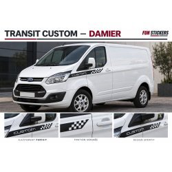 copy of Ford Transit ST Sport Van Side Bands / Capot - Tuning Sticker Sticker Graphic Decals