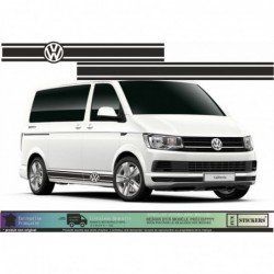 Kit bandes bas caisse van design Kepler VW Transporter T4 T5 T6 Fun Stickers