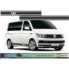 Kit bandes bas caisse van design Kepler VW Transporter T4 T5 T6 Fun Stickers