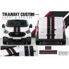 Bandes Ford Transit Custom Design Tricolore – Kit Complet
