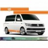 Autocollants Bas de Caisse Van – Design Kepler Noir – Compatibles vw volkswagen Transporter T5/T6