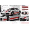 Kit Bandes Sport Latérales Bas Caisse Porsche | Fun Stickers