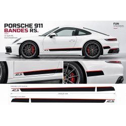 Kit Bandes RS Latérales Bas de Caisse Porsche | Fun Stickers