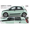 Kit Bandes Latérales Damier Renault Twingo 3 13 Couleurs | Fun Stickers