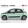 Kit Bandes Latérales Damier Renault Twingo 3 13 Couleurs | Fun Stickers