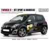 Kit Complet Sport Renault Twingo Autocollant Tuning | Fun Stickers