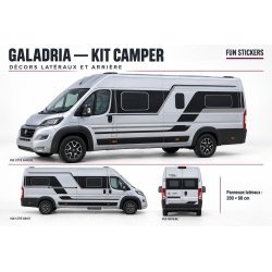 Kit Bandes Galadria Fourgon Aménagé - Ducato Sprinter | Fun Stickers