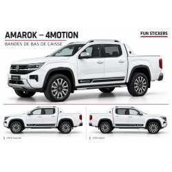 Kit Bandes Bas de Caisse 4Motion VW Amarok | Fun Stickers